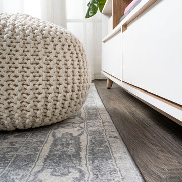 Jerica modern Persian Vintage Medallion Area Rug